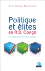 Image for Politique et elites en R.D. Congo.