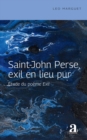 Image for Saint-John Perse, exil en lieu pur: Etude du poeme Exil