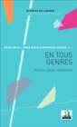 Image for En tous genres: Normes, textes, mediations