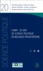 Image for L&#39;ABSP : 20 ans de science politique en Belgique francophone