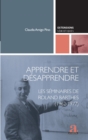 Image for Apprendre et desapprendre: Les seminaires de Roland Barthes (1962-1977)