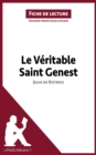 Image for Le Veritable Saint Genest de Jean de Rotrou (Fiche de lecture)