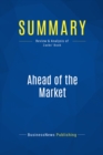 Image for Summary: Ahead of the Market - Mitch Zacks: The Zack&#39;s Method for Spotting Stocks Early - In Any Economy