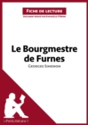 Image for Le Bourgmestre de Furnes de Georges Simenon (Fiche de lecture)