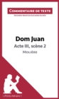 Image for Dom Juan de Moliere - Acte III, scene 2: Commentaire de texte