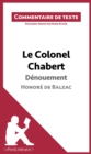 Image for Le Colonel Chabert de Balzac - Denouement: Commentaire de texte