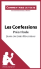 Image for Les Confessions de Rousseau - Preambule: Commentaire de texte