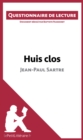 Image for Huis clos de Jean-Paul Sartre: Questionnaire de lecture