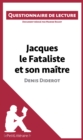 Image for Jacques le Fataliste et son maitre de Denis Diderot: Questionnaire de lecture