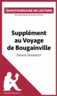 Image for Supplement au Voyage de Bougainville de Denis Diderot: Questionnaire de lecture