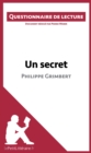 Image for Un secret de Philippe Grimbert: Questionnaire de lecture