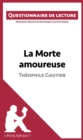 Image for La Morte amoureuse de Theophile Gautier: Questionnaire de lecture