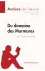 Image for Du domaine des Murmures de Carole Martinez (Analyse de l&#39;oeuvre)