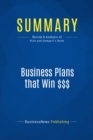 Image for Summary: Business Plans That Win $$$ - Stanley Rich and David Gumpert