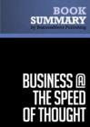 Image for Summary: Business @ The Speed Of Thought - Bill Gates