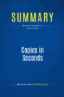Image for Summary: Copies In Seconds - David Owen