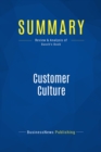 Image for Summary: Customer Culture - Michael Basch