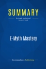 Image for Summary: E-Myth Mastery - Michael Gerber