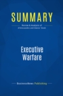 Image for Summary: Executive Warfare - David D&#39;Alessandro and Michele Owens