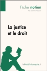 Image for La justice et le droit (Fiche notion): LePetitPhilosophe.fr - Comprendre la philosophie