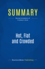 Image for Summary: Hot, Flat and Crowded - Thomas Friedman