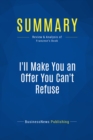 Image for Summary: I&#39;ll Make You an Offer You Can&#39;t Refuse - Michael Franzese