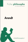 Image for Arendt (Fiche philosophe): Comprendre la philosophie avec lePetitPhilosophe.fr