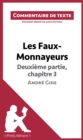 Image for Les Faux-Monnayeurs d&#39;Andre Gide - Deuxieme partie, chapitre 3: Commentaire de texte