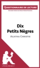 Image for Dix Petits Negres d&#39;Agatha Christie: Questionnaire de lecture