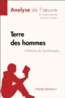 Image for Terre des hommes d&#39;Antoine de Saint-Exupery (Fiche de lecture): Resume complet et analyse detaillee de l&#39;oeuvre