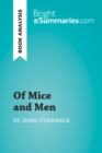 Image for Of Mice and Men by John Steinbeck (Reading Guide): Complete Summary and Book Analysis.