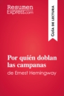 Image for Por quien doblan las campanas de Ernest Hemingway (Guia de lectura): Resumen y analisis completo.