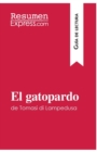Image for El gatopardo de Tomasi di Lampedusa (Gu?a de lectura) : Resumen y an?lisis completo