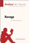 Image for Ravage De Rene Barjavel (Analyse De L&#39;oeuvre)