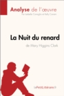 Image for La Nuit Du Renard De Mary Higgins Clark (Analyse De L&#39;oeuvre)