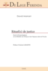 Image for Rituel(s) De Justice: Essai Anthropologique Sur La Relation Du Temps Et De L&#39;espace Dans Le Proces