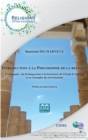 Image for Introduction a La Philosophie De La Religion: L&#39;antiquite : Du Pythagorisme a La Fermeture De L&#39;ecole D&#39;athenes Et Au Triomphe Du Christianisme