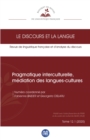 Image for Pragmatique interculturelle, médiation des langues-cultures: 12.1 - 2020