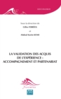 Image for La Validation des Acquis de l&#39;Experience : accompagnement et partenariat
