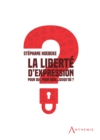 Image for La Liberte D&#39;expression