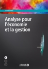 Image for Analyse pour l&#39;economie et la gestion