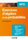 Image for Exercices d&#39;algebre et de probabilites MPSI