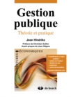 Image for Gestion Publique: Théorie Et Pratique