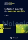 Image for ecologie et evolution des systemes parasites