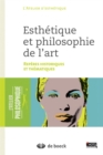 Image for Esthetique et philosophie de l&#39;art