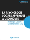 Image for La psychologie sociale appliquee a l&#39;economie