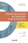 Image for Manuel de sciences de l&#39;education et de la formation