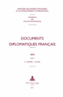Image for Documents Diplomatiques Francais : 1972 - Tome I (1er Janvier - 30 Juin)