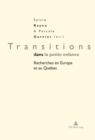 Image for Transitions Dans La Petite Enfance : Recherches En Europe Et Au Quebec