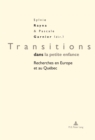 Image for Transitions dans la petite enfance: Recherches en Europe et au Quebec : 3